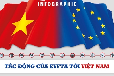 [Infographics] Đánh giá tác động của EVFTA tới Việt Nam