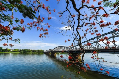 [Video] Vẻ đẹp của cây cầu biểu tượng xứ Huế