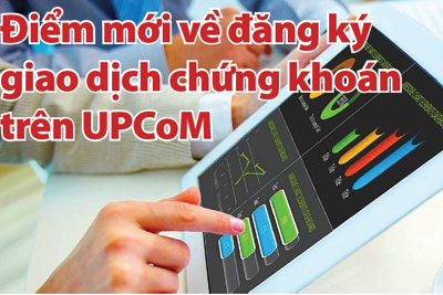 Điểm mới về đăng ký giao dịch chứng khoán trên UPCoM