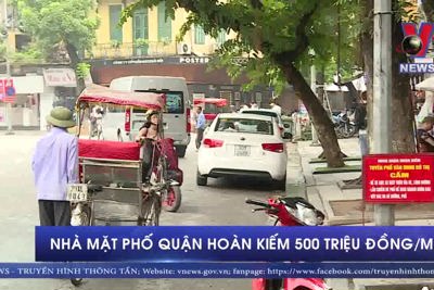 [Video] Nhà mặt phố quận Hoàn Kiếm 500 triệu đồng/m2 