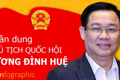 [Infographics] Chân dung Chủ tịch Quốc hội khóa XV Vương Đình Huệ