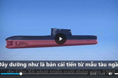 [Video] Tính năng tàu ngầm chiến lược mang tên lửa đạn đạo của Triều Tiên 