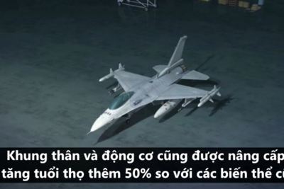 [Video] Công nghệ Mỹ trang bị trên tiêm kích F-16V 