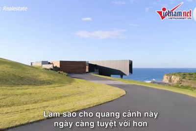 [Video] Ngôi nhà ven biển thiết kế đẹp như một bức tranh hoàn hảo 