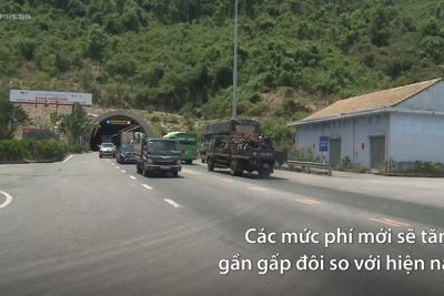 [Video] Hầm Hải Vân tăng mức phí