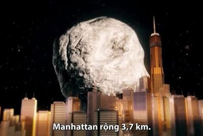 [Video] Tiểu hành tinh vận tốc 90.252 km mỗi giờ bay tới Trái Đất