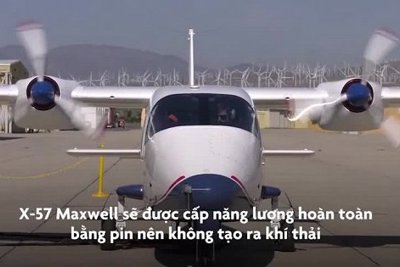 [Video] Máy bay chạy điện đầu tiên có gì đặc biệt?