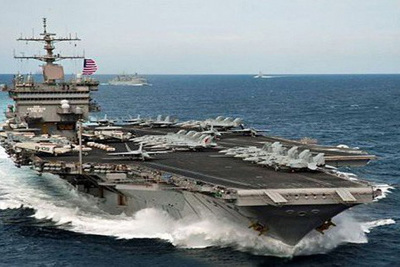 [Video] Tàu sân bay đắt nhất thế giới USS Gerald R.Ford tiến ra biển