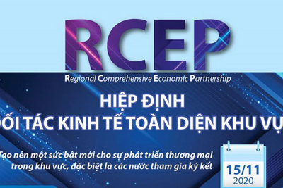 [Infographics] Tổng quan về Hiệp định Đối tác Kinh tế Toàn diện Khu vực RCEP