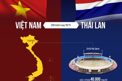 [Infographics] Tương quan trước trận Việt Nam - Thái Lan