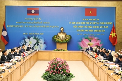 [Infographics] Kết quả kỳ họp lần thứ 43 Ủy ban liên Chính phủ Việt Nam - Lào