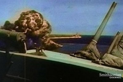  [Video] Xem tàu ngầm Mỹ đánh bay tàu hỏa Nhật Bản trong Thế chiến 2