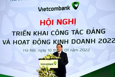 Vietcombank tổ chức tổng kết công tác Đảng và hoạt động kinh doanh năm 2021