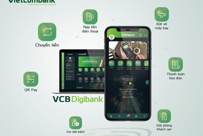 Vietcombank điều chỉnh, bổ sung tính năng trên VCB Digibank
