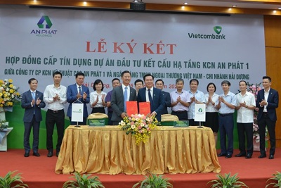 Vietcombank Hải Dương cấp tín dụng 1.200 tỷ đồng cho Dự án Khu công nghiệp An Phát 1 