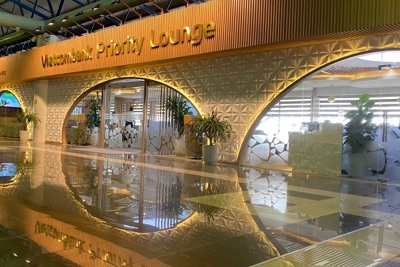 Vietcombank khai trương phòng chờ đẳng cấp tại Sân bay Quốc tế Nội Bài