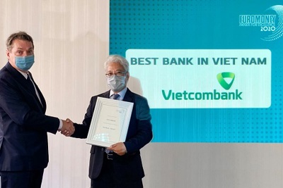 Vietcombank nhận giải thưởng “Ngân hàng tốt nhất Việt Nam”