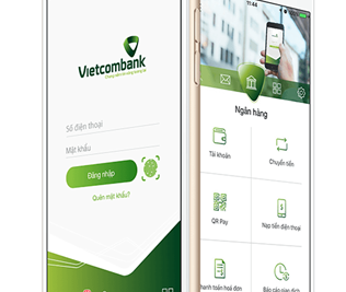 Vietcombank tiên phong phát triển ứng dụng ngân hàng di động