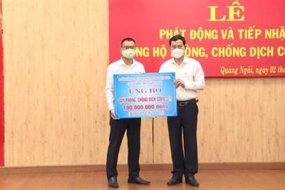 Vietcombank Quảng Ngãi ủng hộ công tác phòng chống dịch Covid-19 tại địa phương 