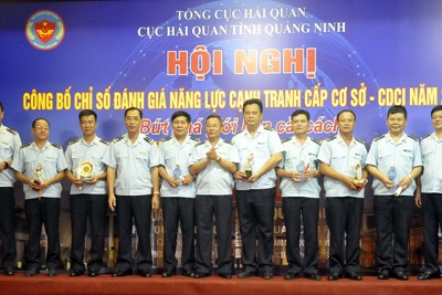 Hải quan Quảng Ninh công bố chỉ số đánh giá năng lực cạnh tranh cấp cơ sở