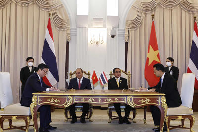 Vietcombank và Eximbank Thái Lan ký Thỏa thuận hợp tác thúc đẩy thương mại, đầu tư 