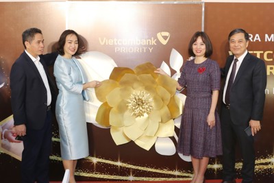 Vietcombank Bắc Ninh ra mắt khu phục vụ khách hàng ưu tiên