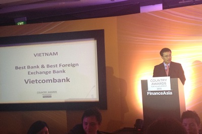 Vietcombank: Nhận giải thưởng lớn