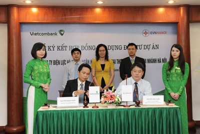 Vietcombank và EVN Hà Nội hợp tác tài trợ cải tạo điện lưới Thủ đô