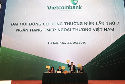 Vietcombank tổ chức đại hội cổ đông thường niên năm 2014
