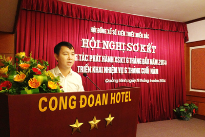 Vietlott tham dự Hội nghị sơ kết Hội đồng Xổ số kiến thiết miền Bắc