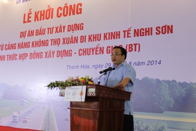 Vietcombank thu xếp vốn cho dự án giao thông Cảng hàng không Thọ Xuân - Khu kinh tế Nghi Sơn