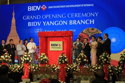 BIDV khai trương Chi nhánh tại Myanmar