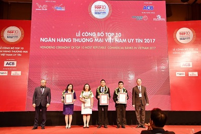 Vietcombank - Ngân hàng uy tín nhất năm 2017