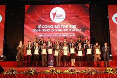 DATC nằm trong Top 500 doanh nghiệp lợi nhuận tốt nhất năm 2017