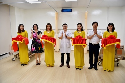Vietcombank tài trợ nâng cấp 02 phòng bệnh của Bệnh viện Hữu Nghị