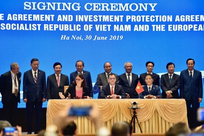 Hiệp định EVFTA và Hiệp định IPA giữa Việt Nam và Liên minh Châu Âu đã được ký kết
