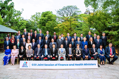 Bộ trưởng Đinh Tiến Dũng tham dự Hội nghị Bộ trưởng Tài chính và Bộ trưởng Y tế G20