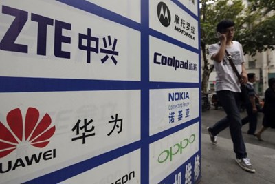 Mỹ áp đặt lệnh cấm liên quan đến 5 công ty công nghệ Trung Quốc