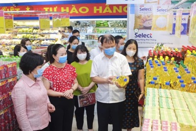 Bộ Công Thương kiểm tra đột xuất các siêu thị lớn tại Hà Nội
