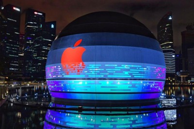 Apple sắp khai trương của hàng nổi trên nước ở Marina Bay Sands