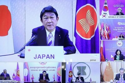 AMM 53: Nhật Bản cam kết chi 1 triệu USD hỗ trợ ASEAN chống dịch