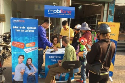 MobiFone đổi 1 triệu SIM 4G miễn phí cho khách hàng trên toàn quốc