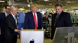Tổng thống Mỹ cân nhắc miễn thuế nhập khẩu hàng Trung Quốc cho Apple