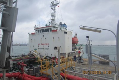 Lọc hóa dầu Bình Sơn xuất bán lô dầu nhiên liệu hàng hải đầu tiên