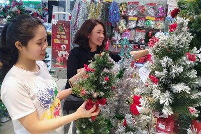 Thị trường Noel khởi động kích cầu mùa mua sắm cuối năm