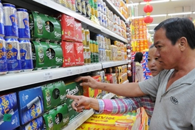 "Nóng" thị trường bia Việt dịp cuối năm