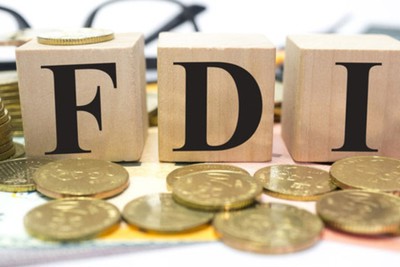 Lượng vốn FDI tháng đầu năm 2020 tăng 3,2% so với cùng kỳ năm 2019
