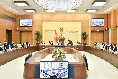 Ủy ban Thường vụ Quốc hội thông qua dự thảo Nghị quyết thành lập TP. Phổ Yên 