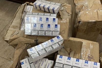 Phát hiện hơn 12.000 bao thuốc lá nhập lậu từ Dubai về sân bay Nội Bài 
