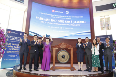 Hơn 1,2 tỷ cổ phiếu SeABank chính thức giao dịch trên sàn HOSE